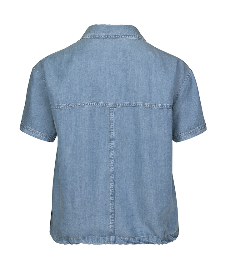 Blouse blauw