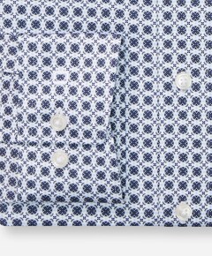 Overhemd lange mouw blauw