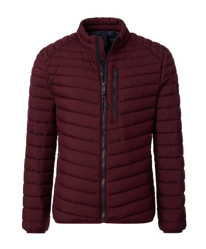 Heren jas bordeaux