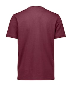 Heren t-shirt bordeaux