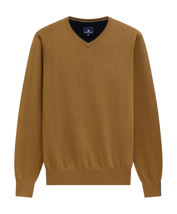 Heren trui beige