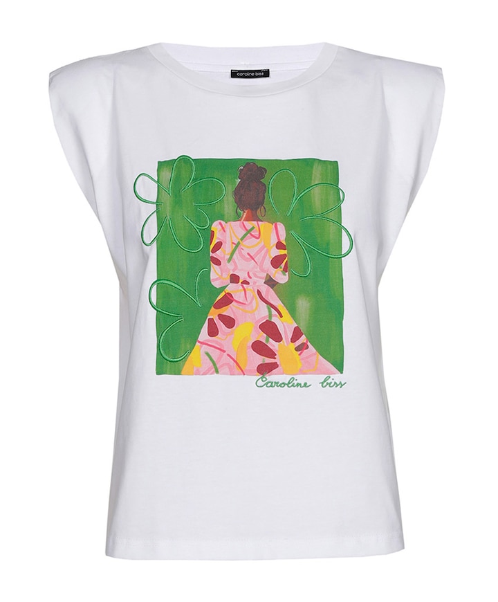 Dames T-shirt wit