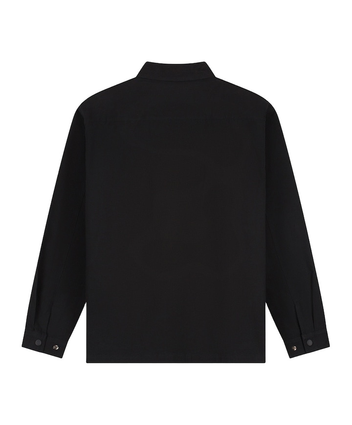 Heren overshirt zwart