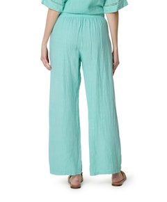 Liva Solid dames broek groen