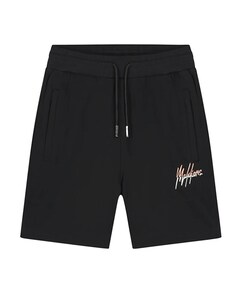 Split shorts heren korte broek zwart