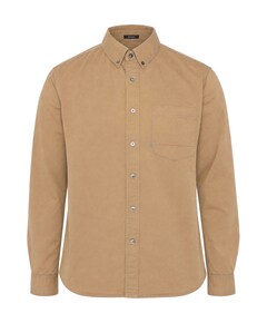 Heren overshirt beige