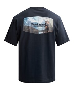 Heren T-shirt blauw