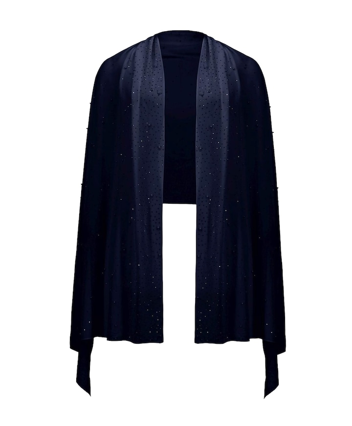 Dames sjaal blauw