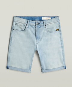 3301 Slim Shorts heren korte broek blauw