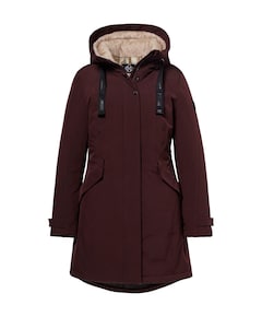 Dames jas bordeaux