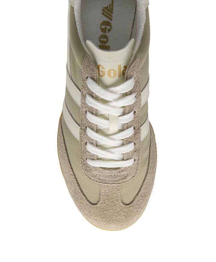 Sprinter dames sneakers beige