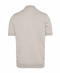 Heren polo beige