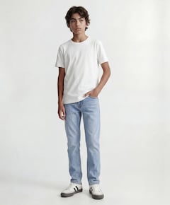 JJICLARK JJORIGINAL SQ 702 NOOS JNR jongens jeans blauw