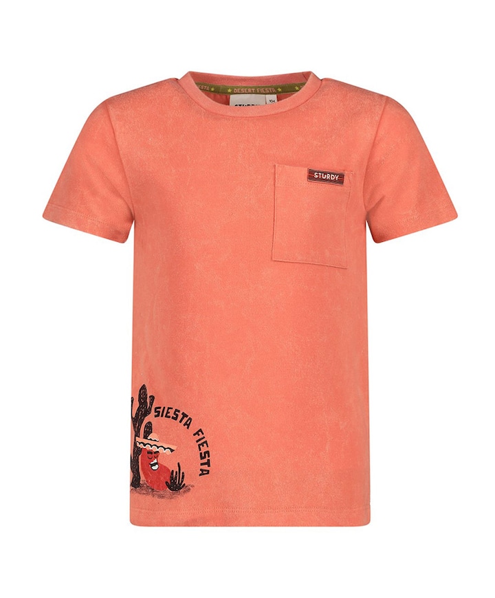 Jongens T-shirt oranje