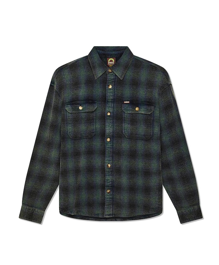 Overshirt groen