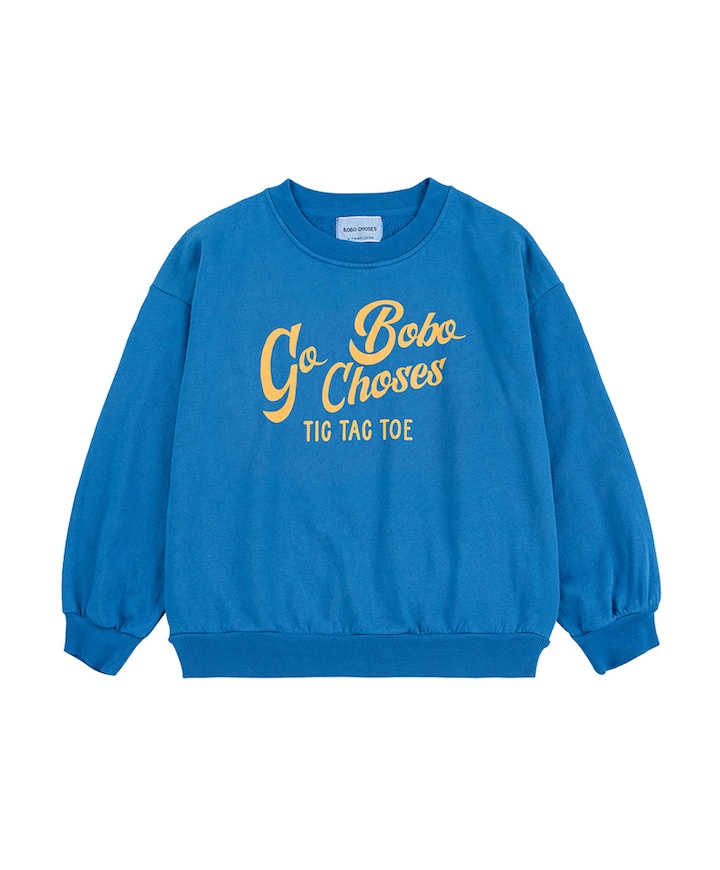 Jongens sweater blauw