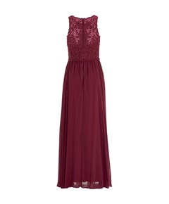 Dames jurk bordeaux