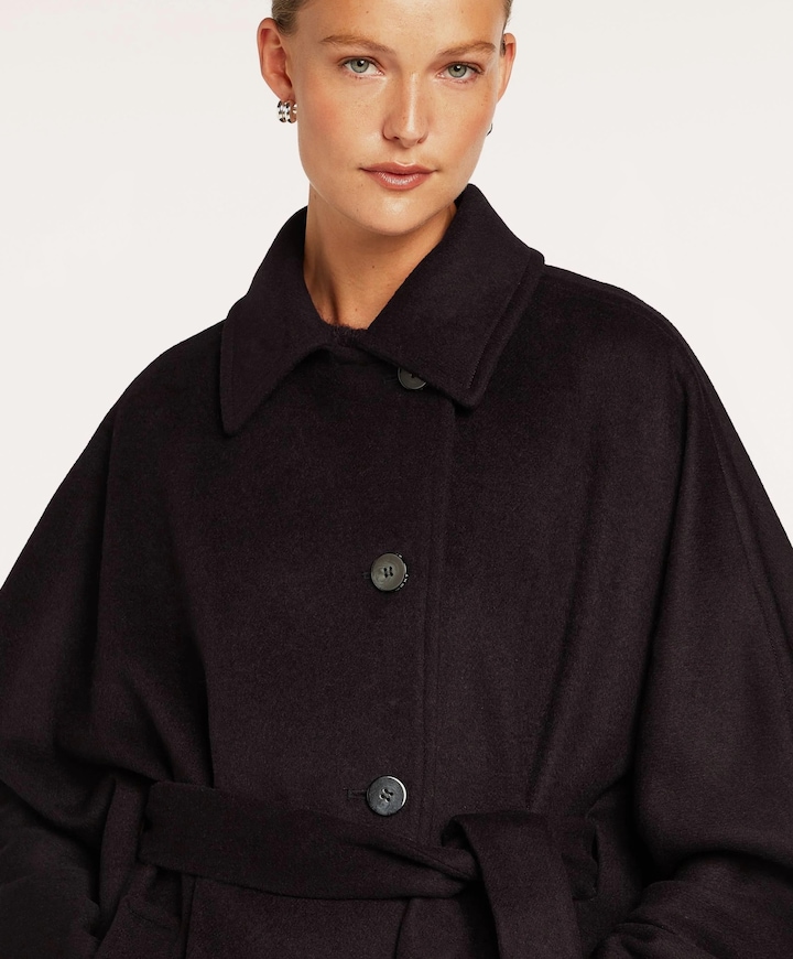 Dames jas bordeaux