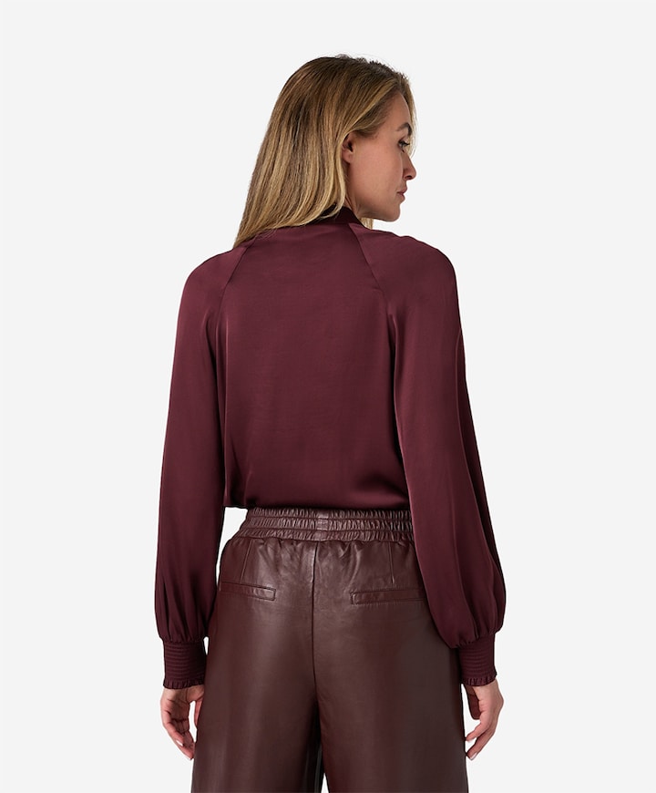 Blouse bordeaux