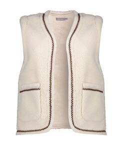 Dames gilet ecru