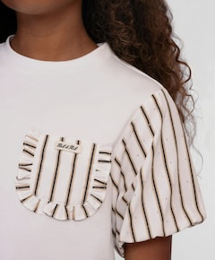 Meisjes T-shirt ecru