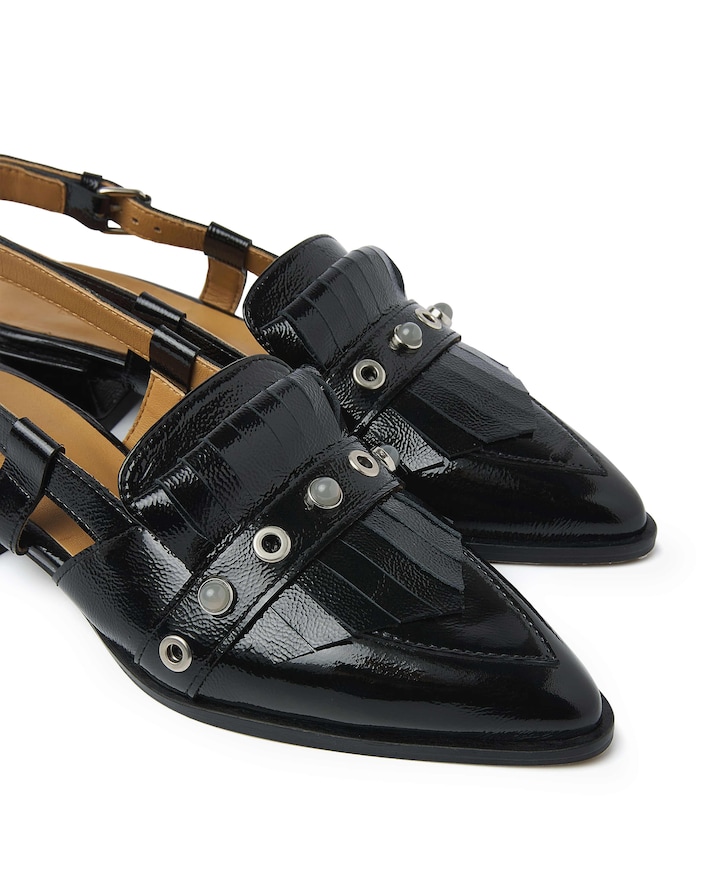 Jazz Tammi dames slingbacks zwart