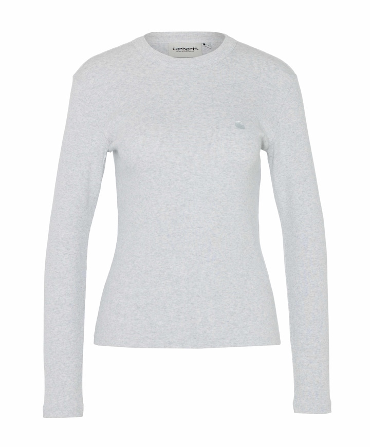 Dames longsleeve grijs