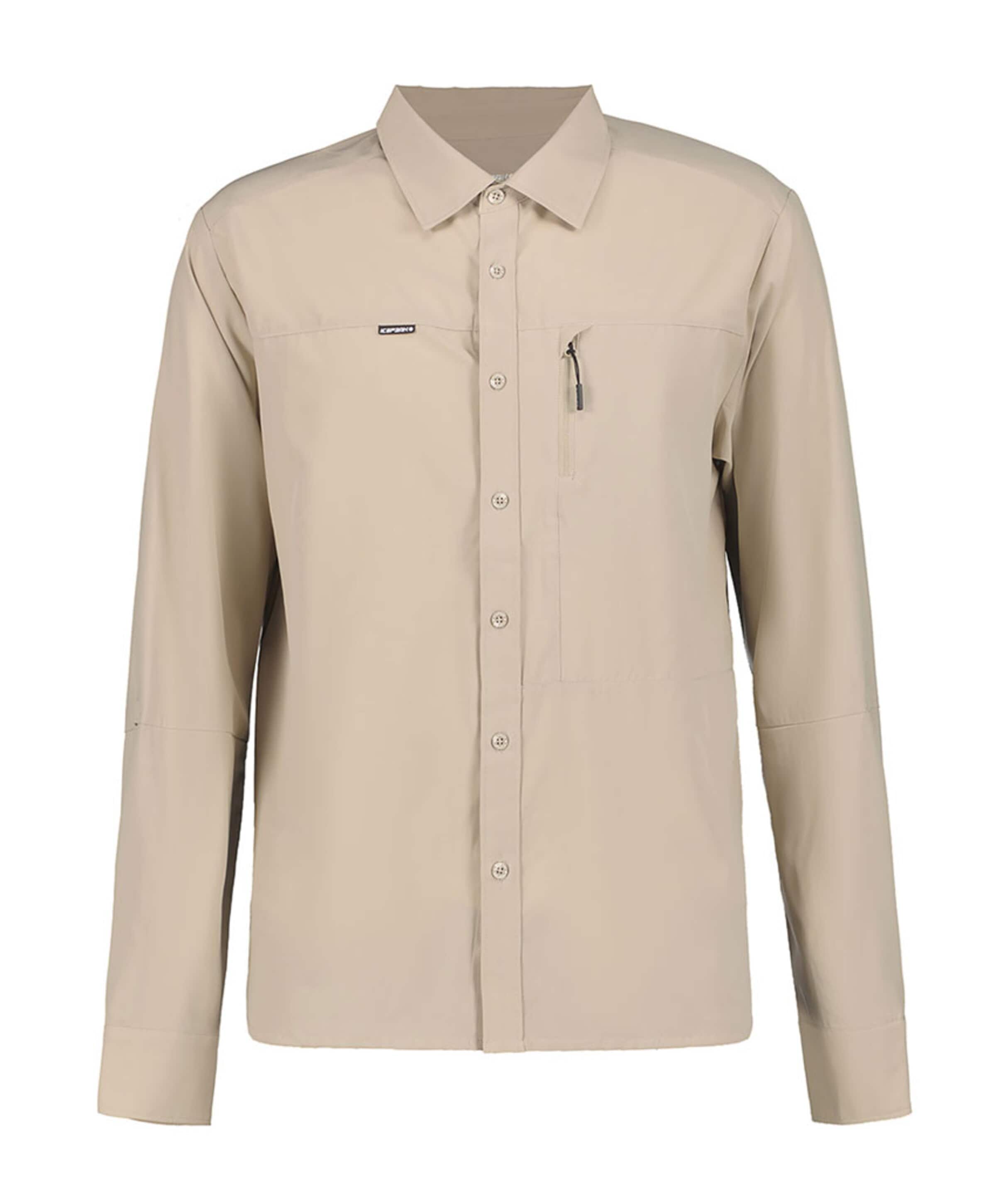 Heren vest beige