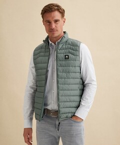 Heren bodywarmer groen