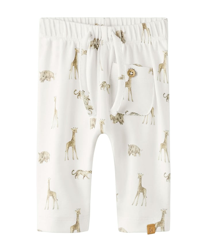 NBMGAYO ELO LOOSE LIL NOOS meisjes broek ecru