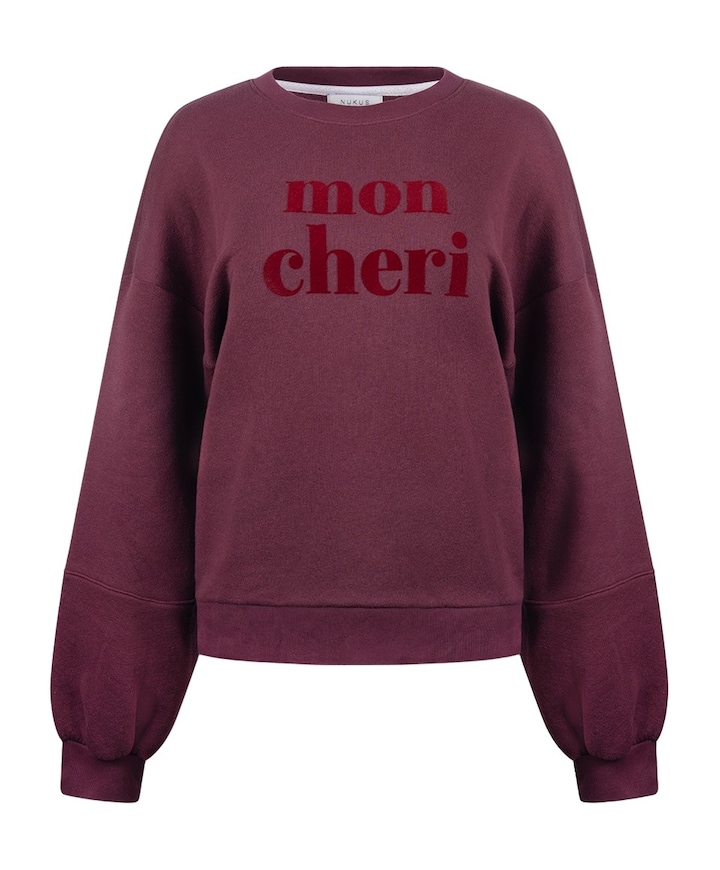 Dames sweater bordeaux