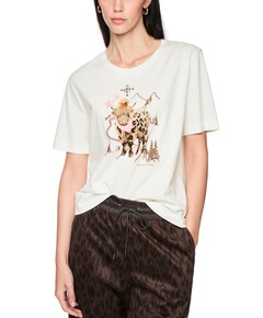 Dames T-shirt ecru