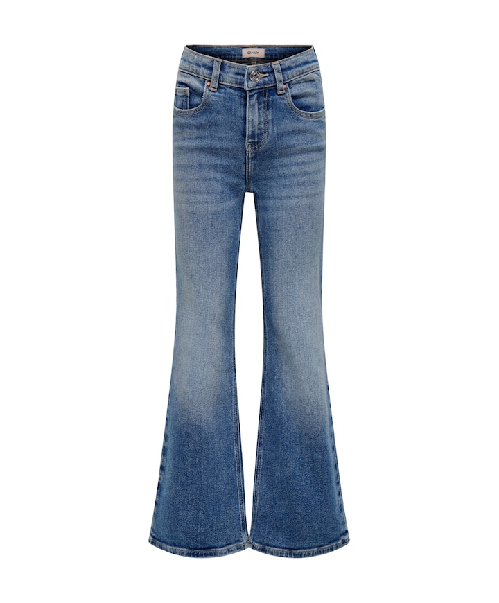 KOGJUICY LIFE FLARED DNM CRO557 NOO meisjes jeans blauw
