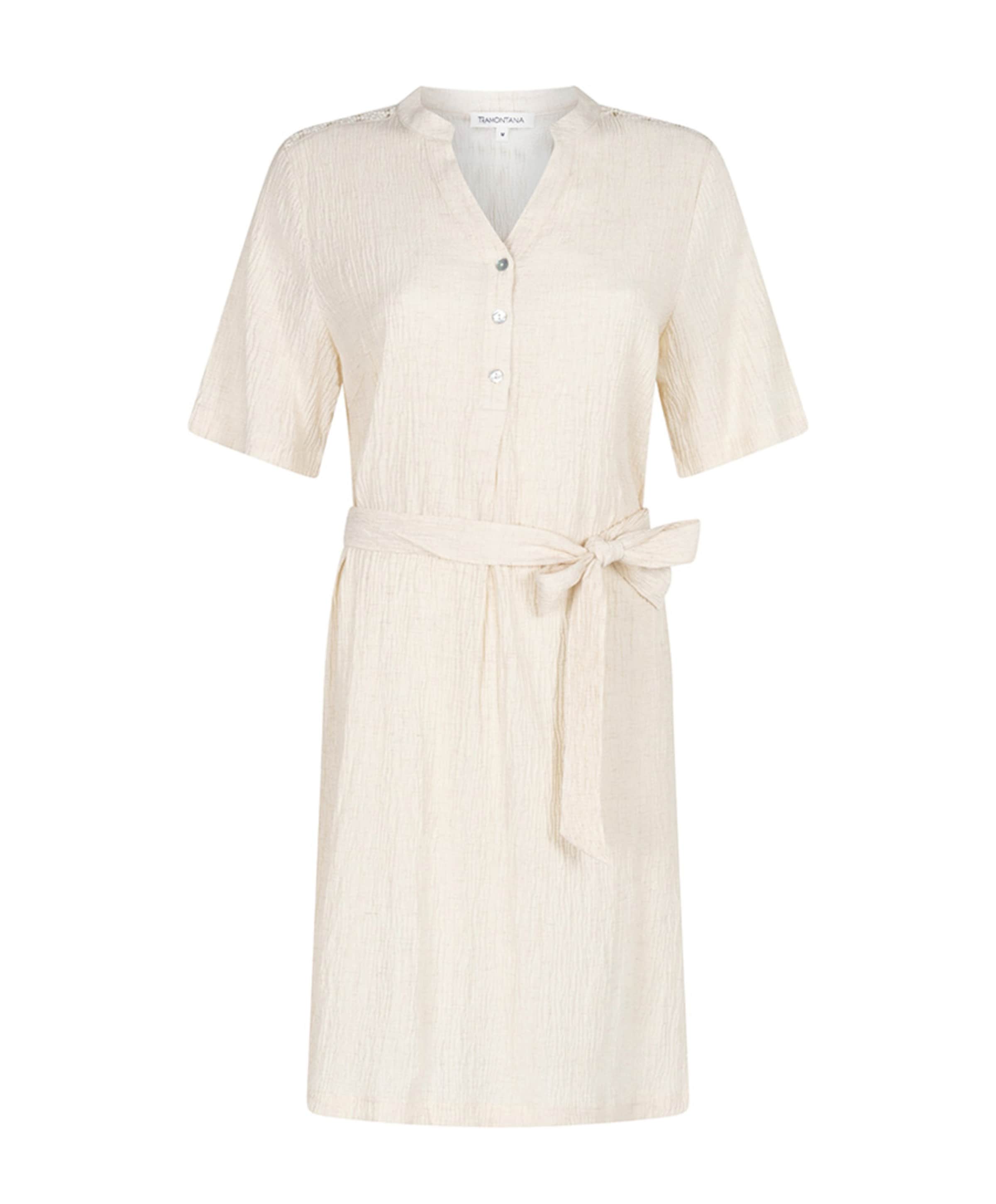 Dames jurk beige