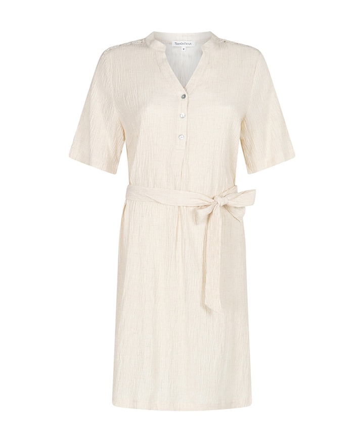 Dames jurk beige