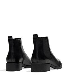 dames enkellaarzen zwart