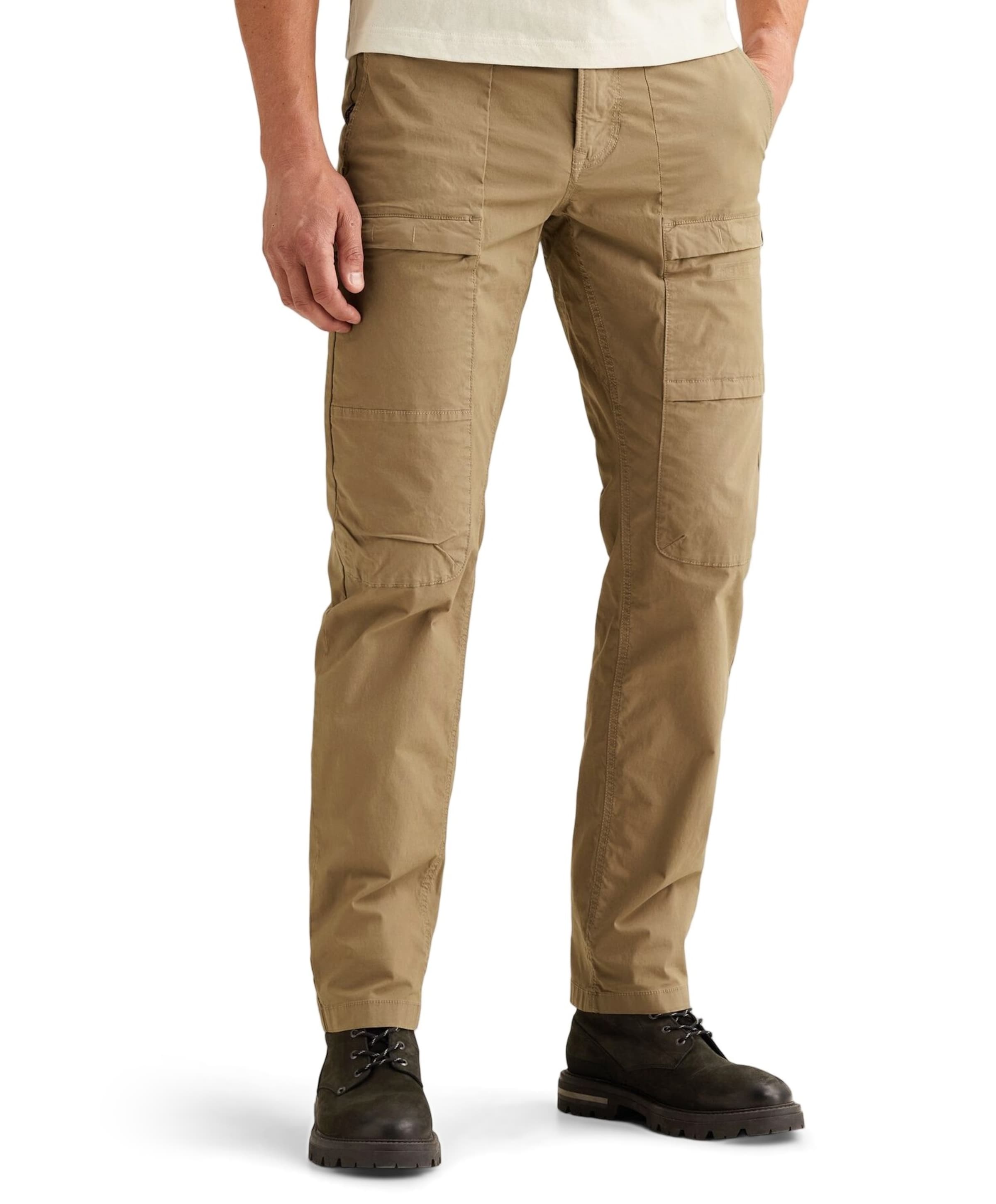 YETLINER HYBRID TECHNICAL COTTON heren broek bruin