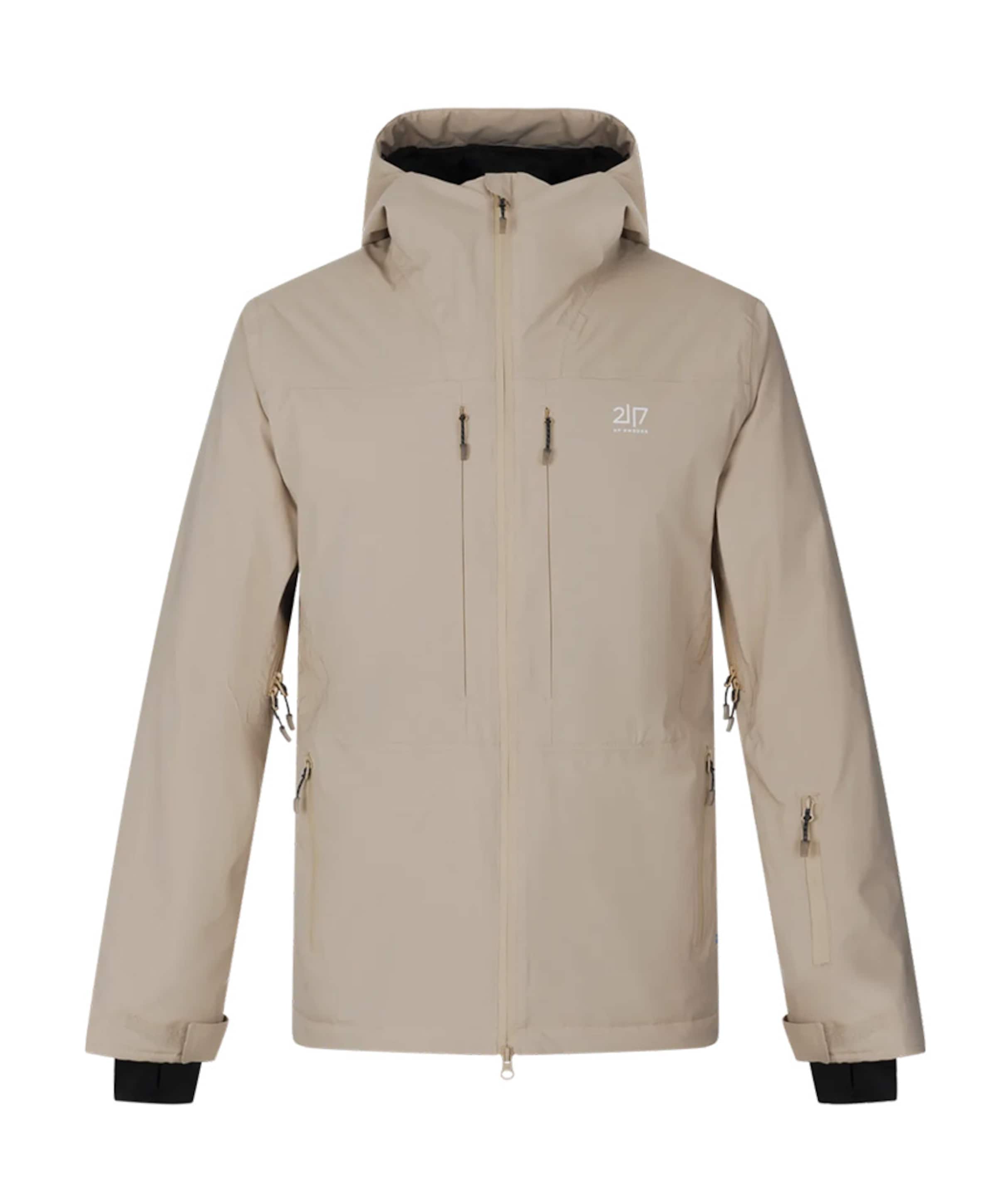 Heren ski-jas beige