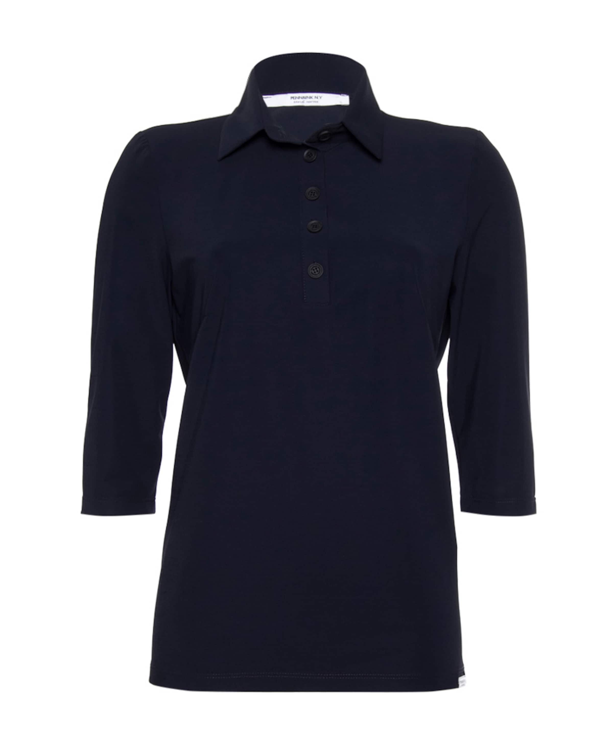 Dames polo blauw