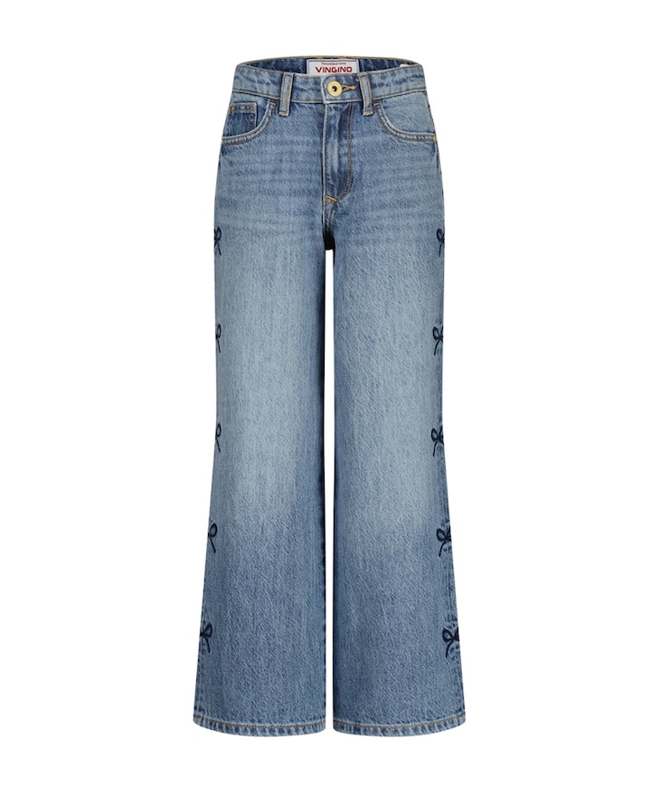 Cassie Bow meisjes jeans blauw