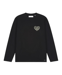 Heren longsleeve zwart