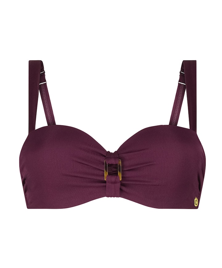 Dames bikinitop bordeaux
