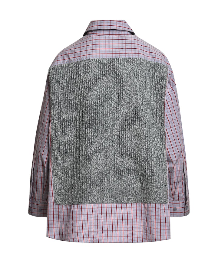 Dames blouse grijs
