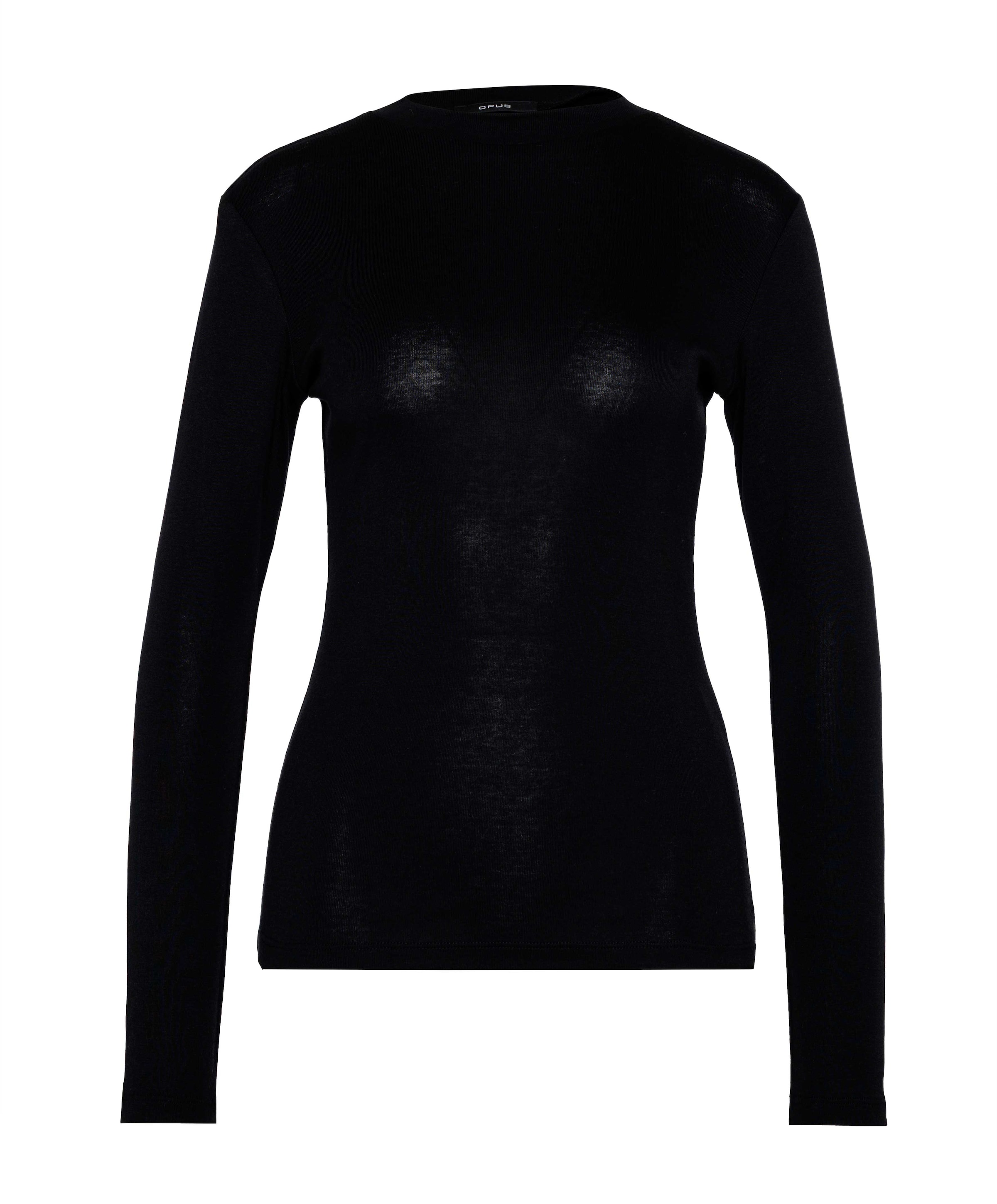 Dames longsleeve zwart