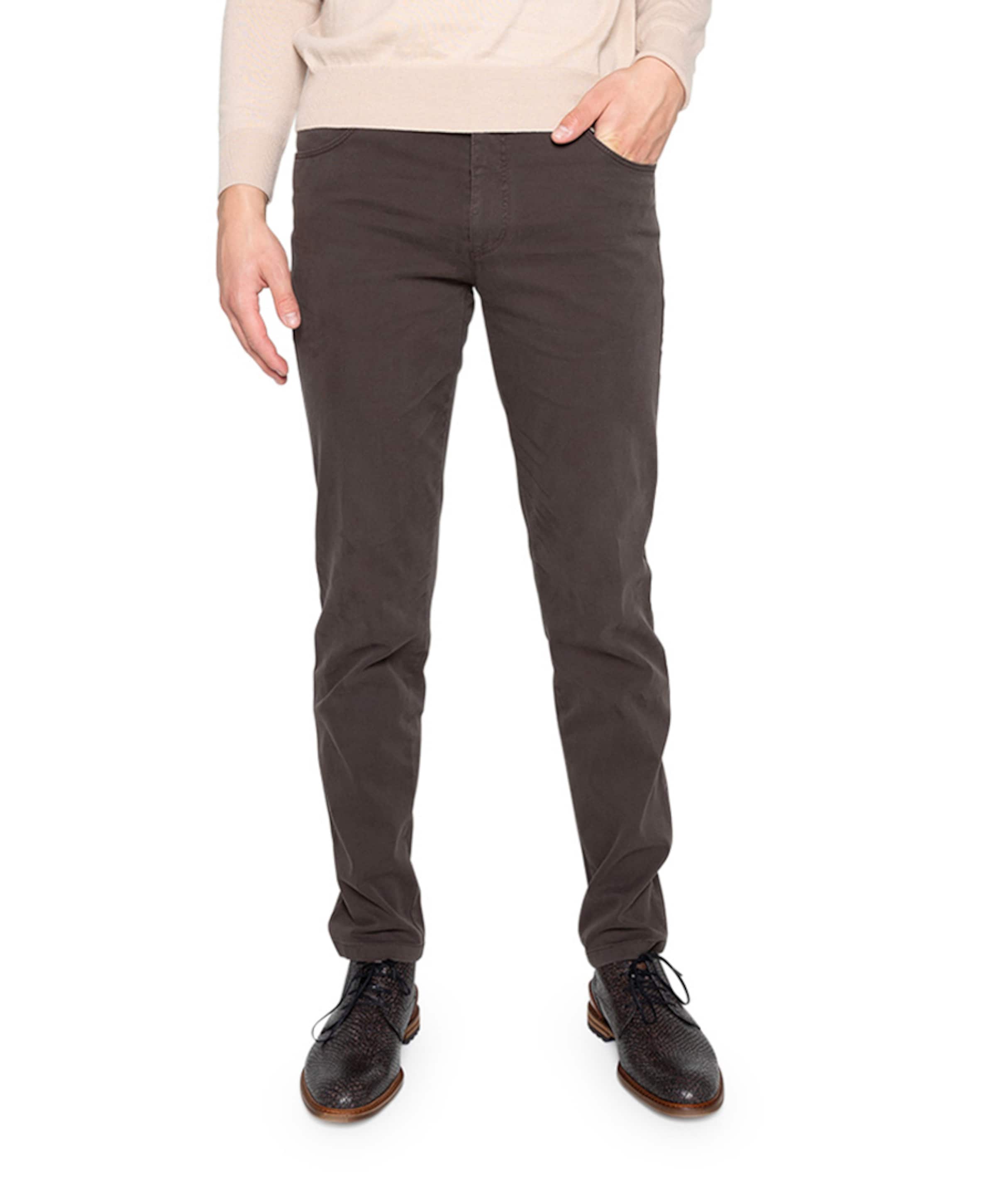 Swing Front Collection heren broek bruin