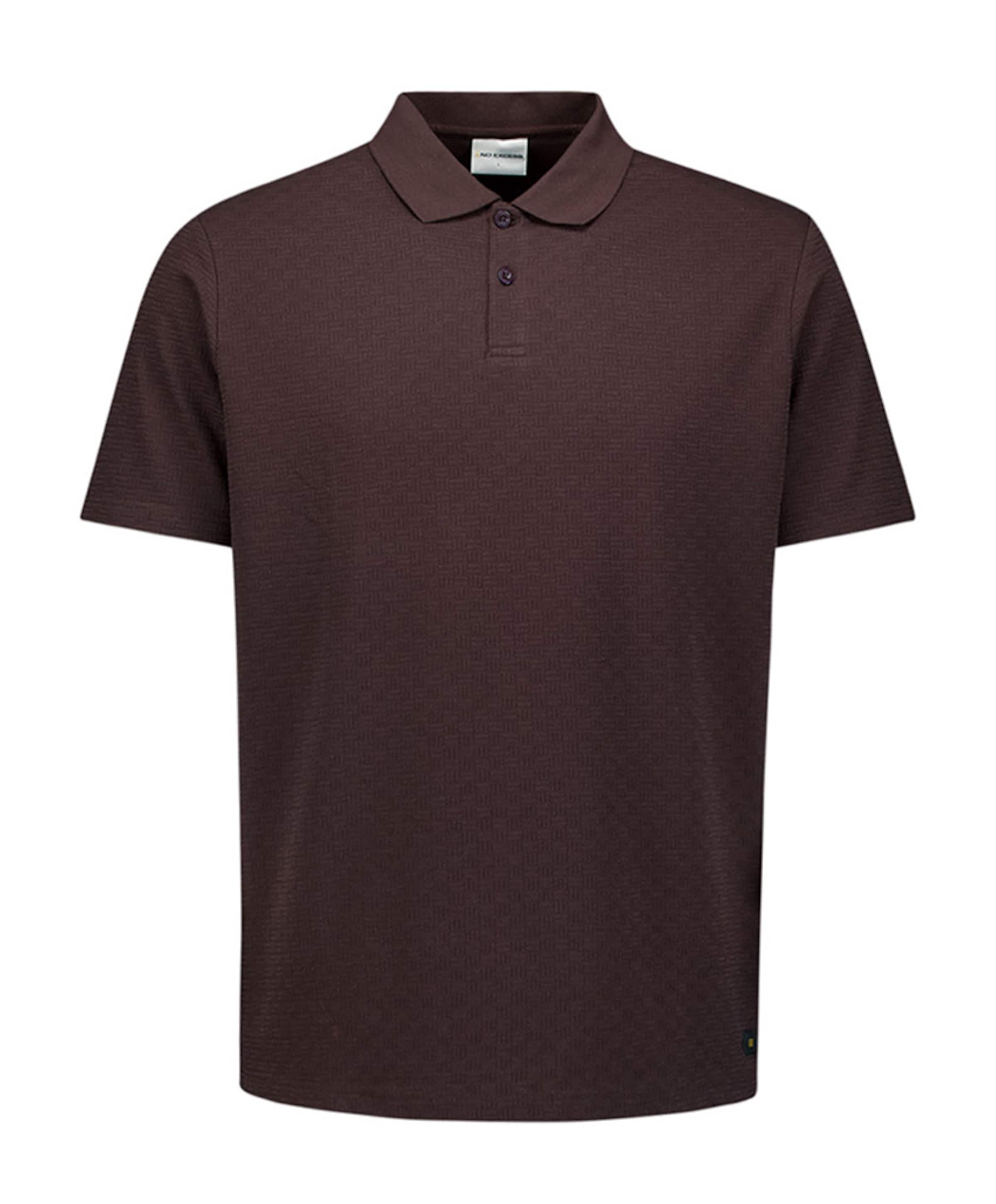 Heren polo bruin