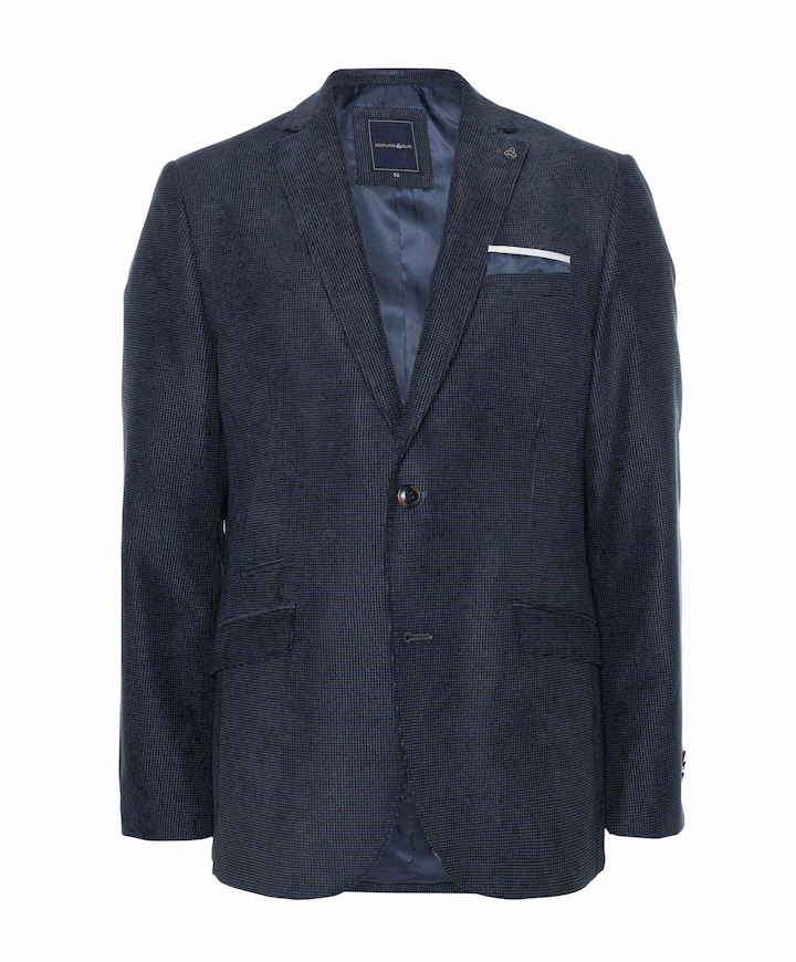 Heren colbert blauw