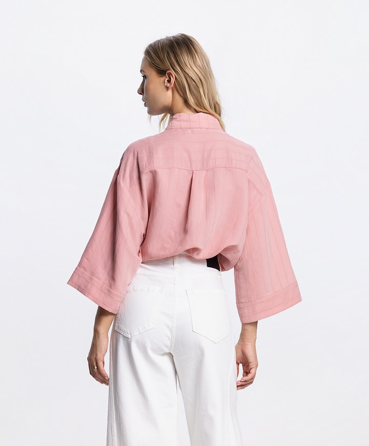Dames blouse roze
