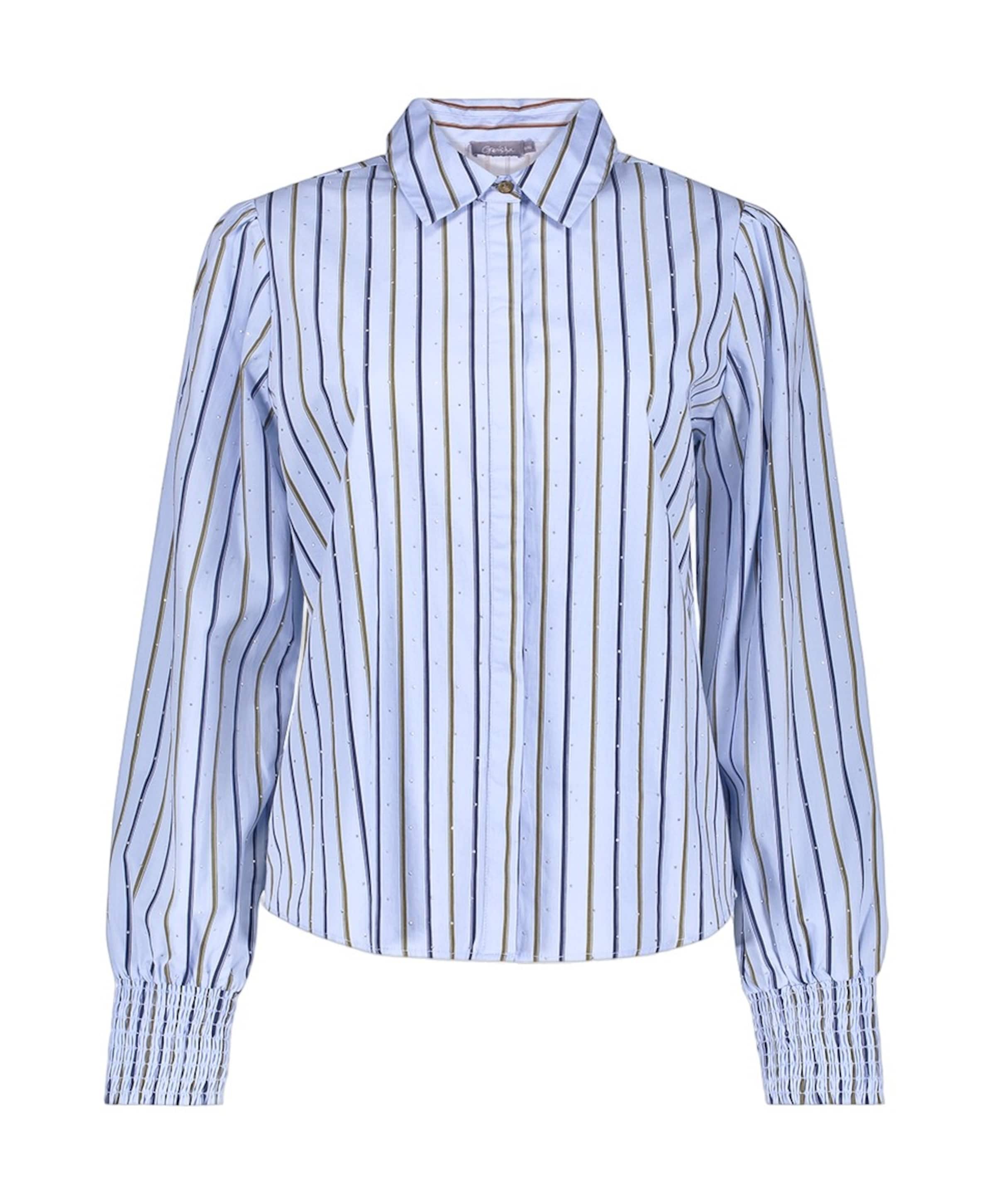 Dames blouse blauw