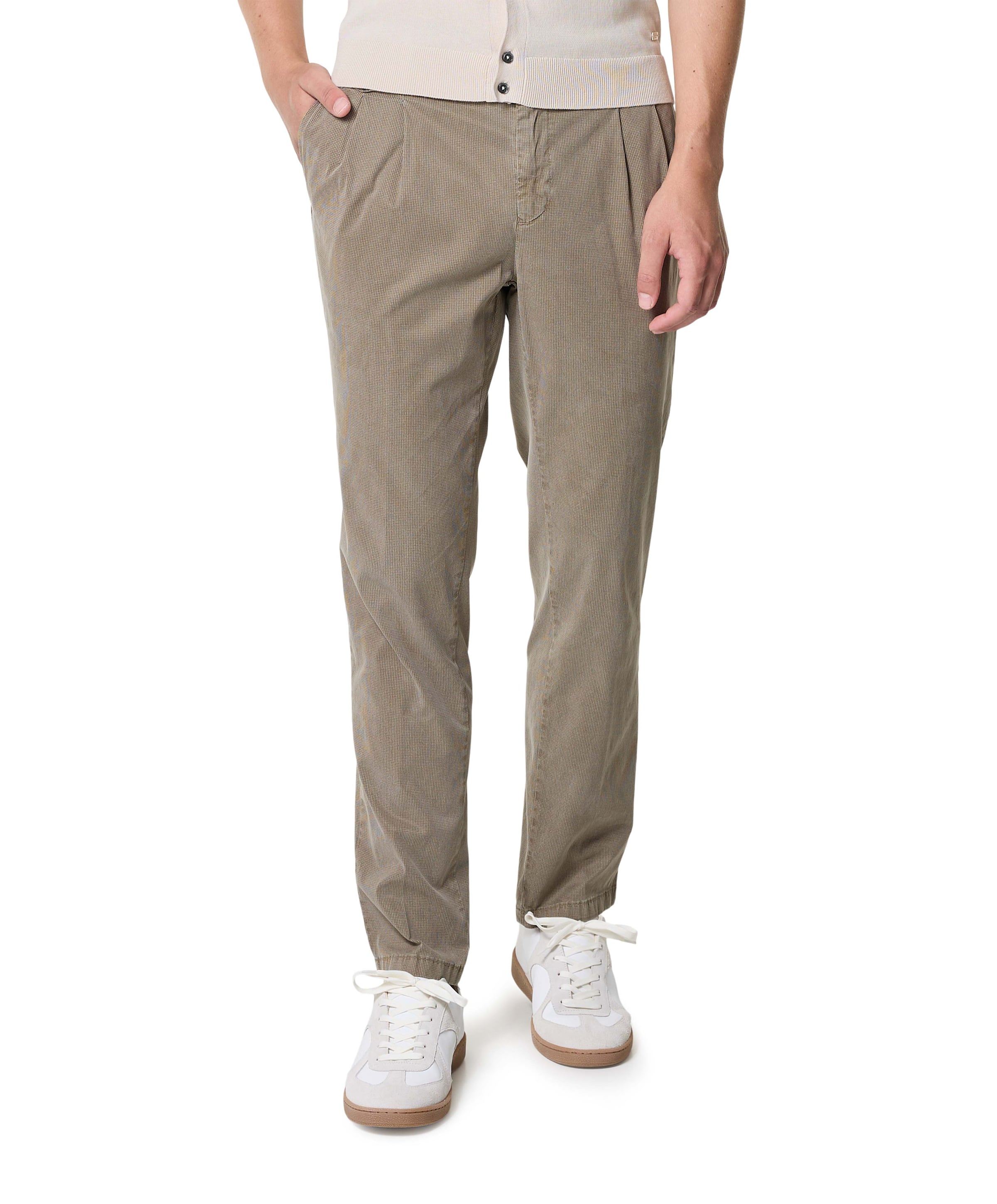 heren broek beige